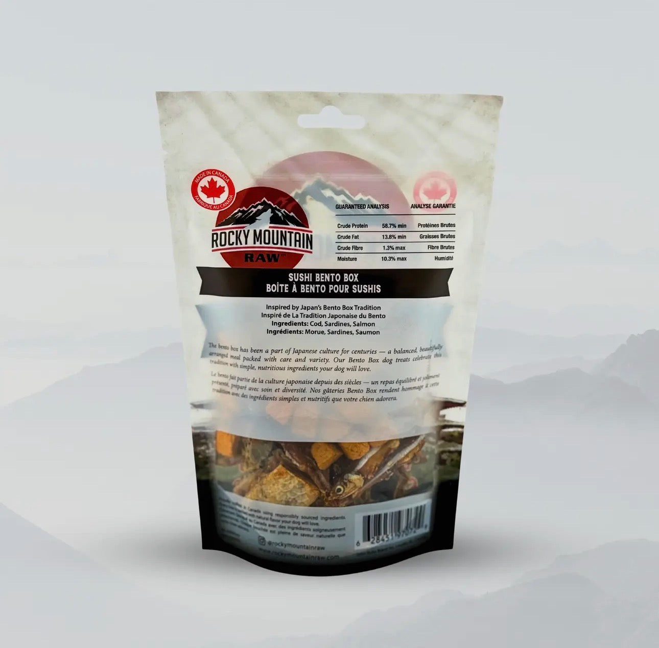 Rocky Mountain Raw Sushi Bento Box