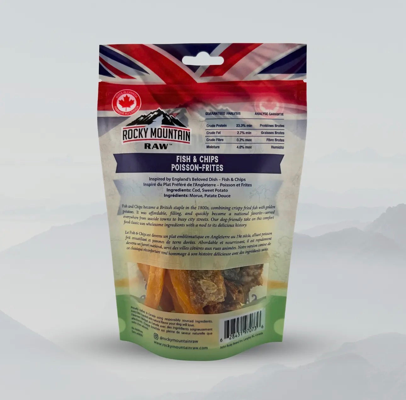 Rocky Mountain Raw Fish And Chips