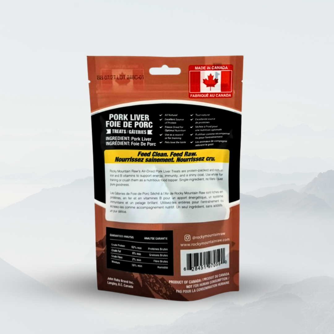 Rocky Mountain Raw Pork Liver