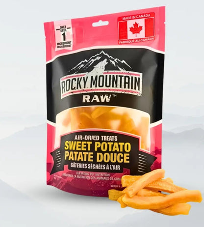 Rocky Mountain Raw Sweet Potato Sticks