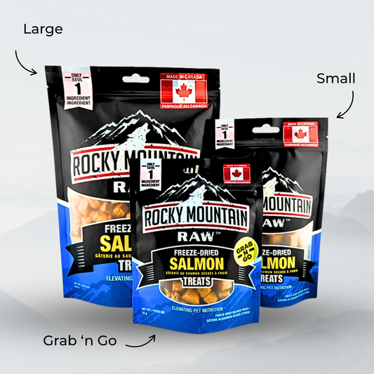 Rocky Mountain Raw Salmon Bites