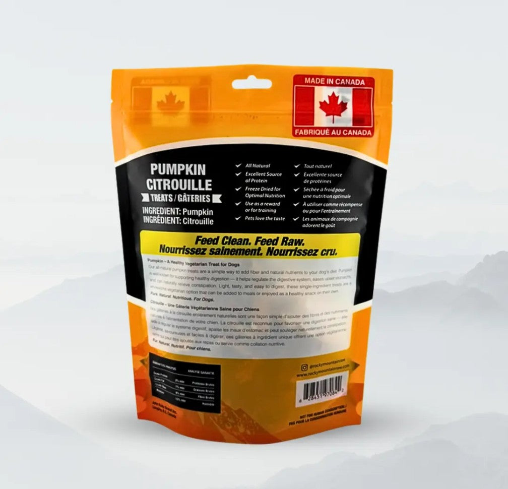 Rocky Mountain Raw Air Dried Pumpkin