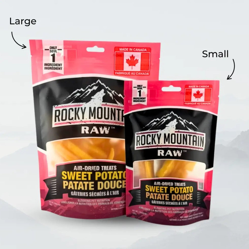 Rocky Mountain Raw Sweet Potato Sticks